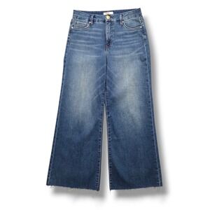 Kut from the Kloth Meg Jeans Womens 2 Fab Ab Wide Leg High Rise